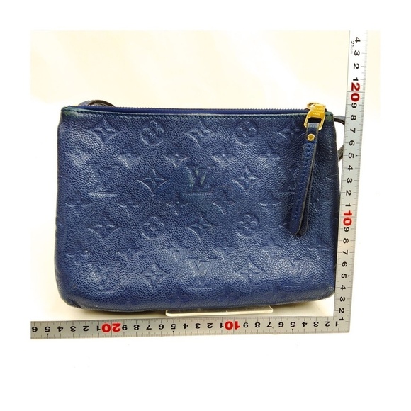 Louis VuittonTwice Navy Blue monogram Empreinte - Picture 5 of 12